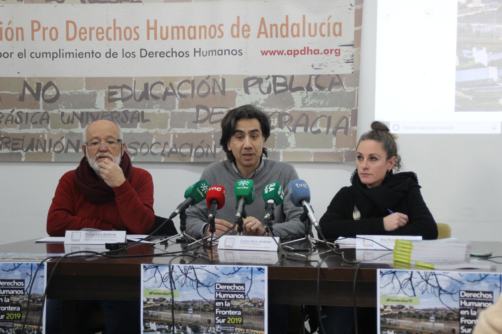 Presentación informe Derechos Humanos en Frontera Sur 2019